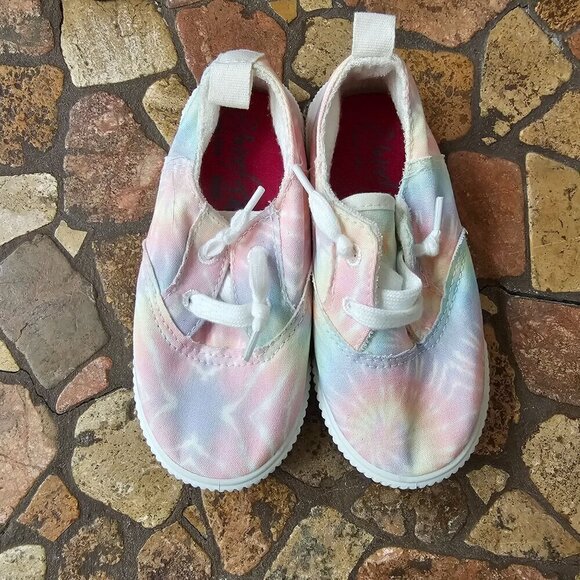 Blowfish Tie-Dye Pastel Canvas Sneakers - Size 10 - Picture 4 of 9